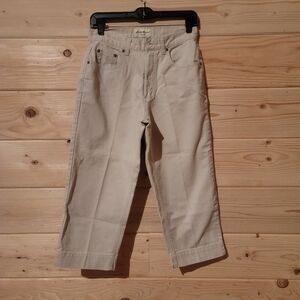 Eddie Bauer Women's Beige Capris Size 8x21